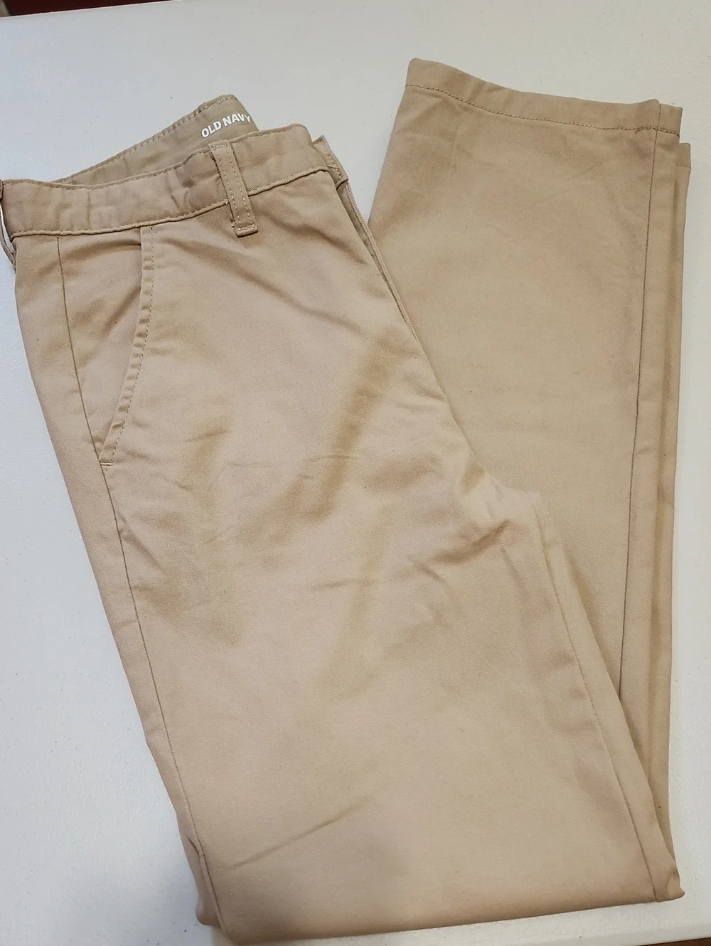2 pairs EUC Sz14Y Old Navy Chinos in Black and Khaki